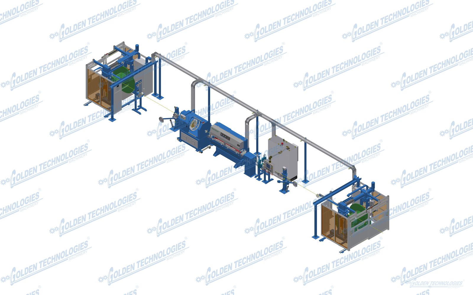 Re-spooling line 1600DZ 1600 mm