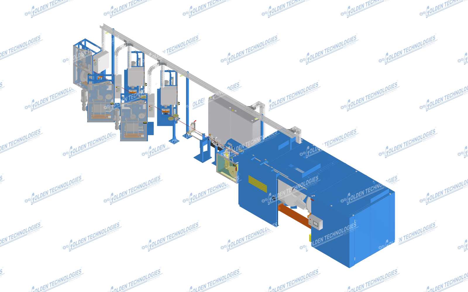 Single twisting line ST1000 without back-twist